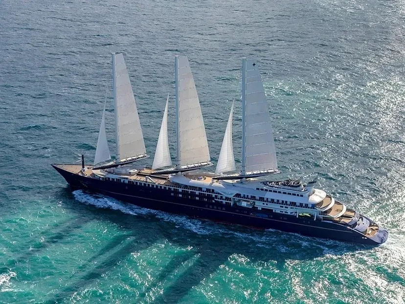 Orient Express Corinthian: así es el mayor velero del mundo