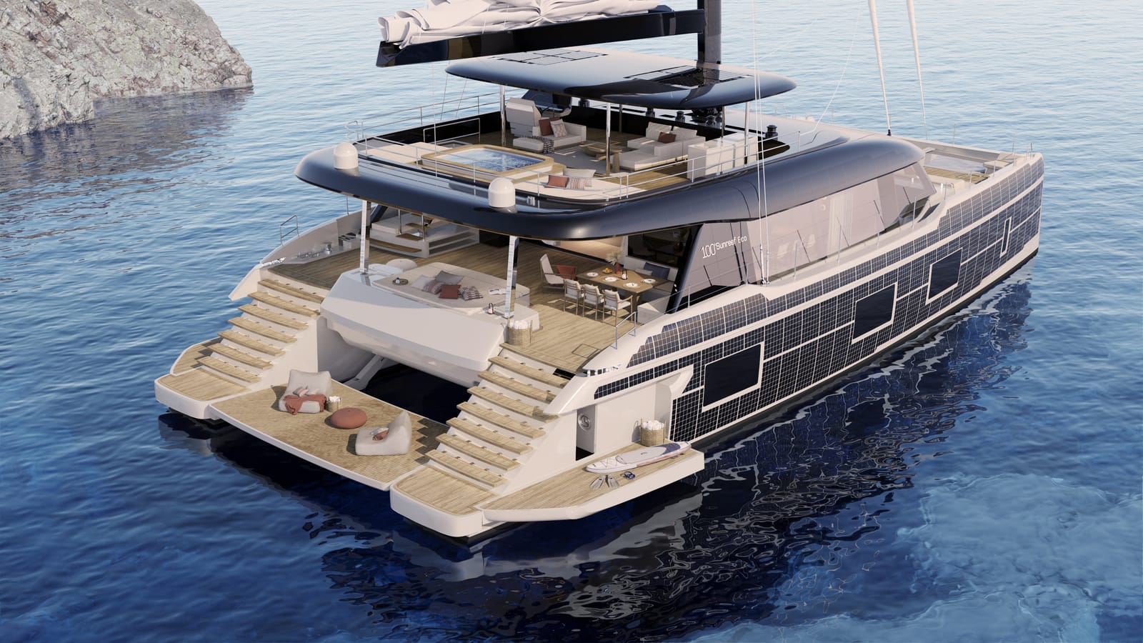Sunreef 100 Eco: el primer supercatamarán eléctrico ya navega