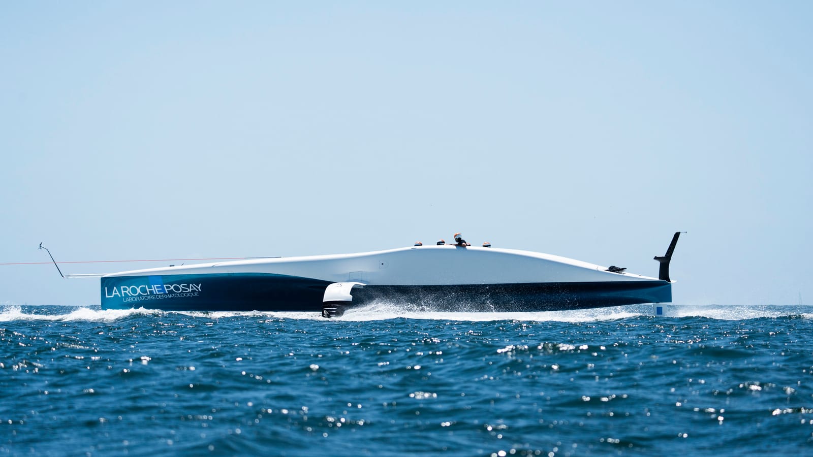 El AC75 francés vuelve al agua con una profunda transformación rumbo a la America's Cup