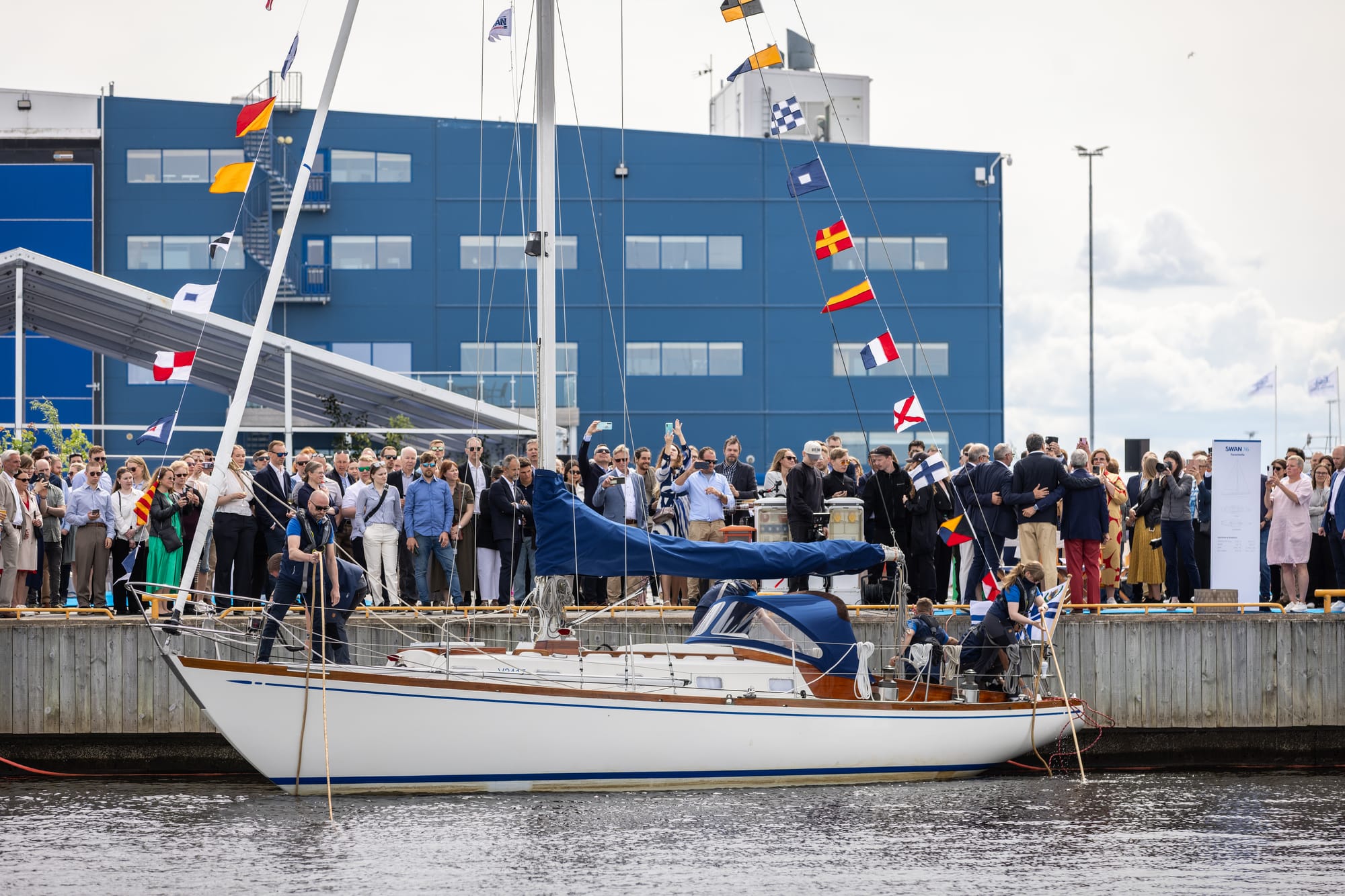 Tarantella vuelve al mar para celebrar los 60 años de Nautor Swan