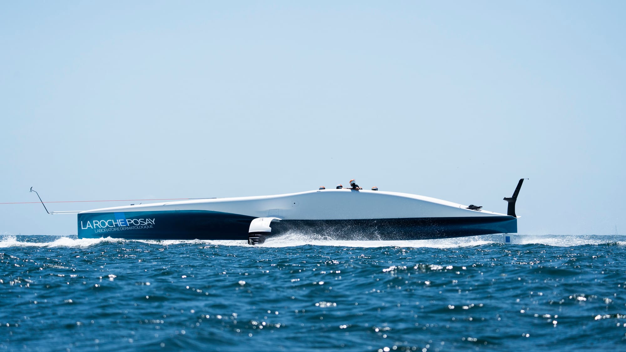El AC75 francés vuelve al agua con una profunda transformación rumbo a la America's Cup