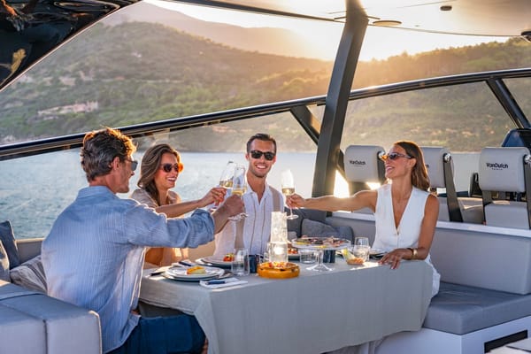 VanDutch 75: lujo mediterráneo y nueva identidad para un icono del mar