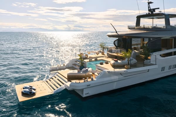 Azimut Seadeck 9: cuando el lujo consiste en abrir el barco al mar