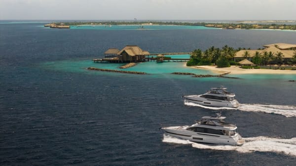 Azimut lleva una flota de 18 yates a dos resorts de lujo en Maldivas